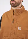 Carhartt Loose-Fit Washed-Duck Sherpa-Lined Mock-Neck Vest Vorschaubild