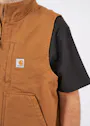 Carhartt Loose-Fit Washed-Duck Sherpa-Lined Mock-Neck Vest Vorschaubild