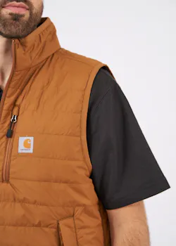 Carhartt 102286 Bodywarmer Comfort Fit Waterafstotend Relaxed Fit Lightweight Insulated miniatuur