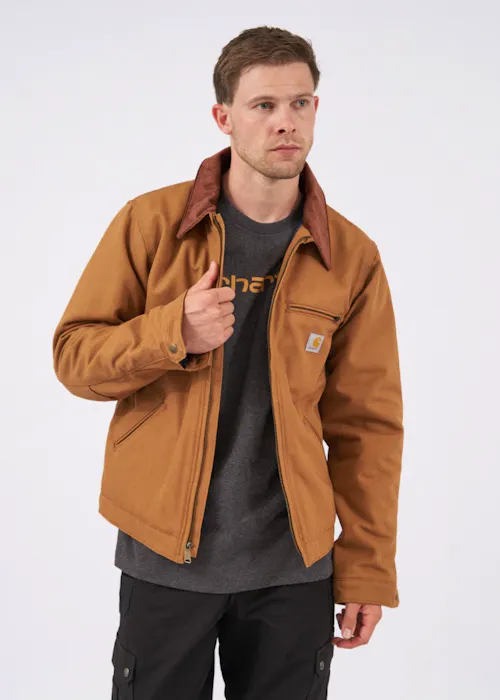 Carhartt Relaxed Fit Duck Blanket Lined Detroit Jacket
