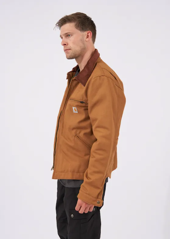 Carhartt Relaxed-Fit Duck-Blanket-Lined Detroit Jacket