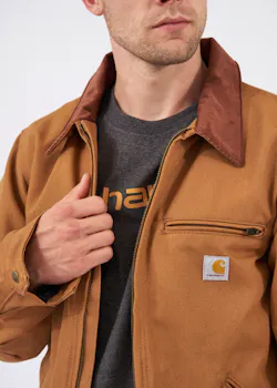 Carhartt Relaxed Fit Duck Blanket Lined Detroit Jacket miniatuur