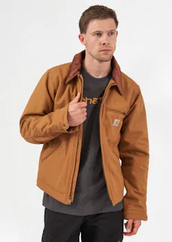 Carhartt Relaxed Fit Duck Blanket Lined Detroit Jacket