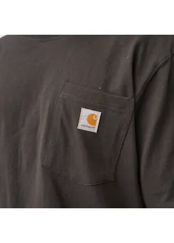 Carhartt 103296 T-Shirt Heavyweight S/S K87 Pocket Relaxed Fit miniatuur