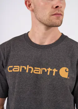 Carhartt 103361 T-Shirt Logo Graphic Heavyweight Short-Sleeve Relaxed Fit miniatuur