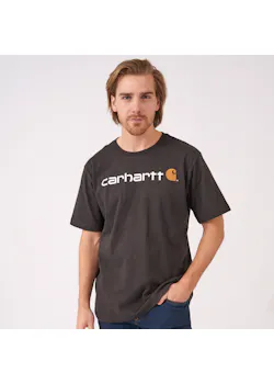 Carhartt 103361 T-Shirt Logo Graphic Heavyweight Short-Sleeve Relaxed Fit miniatuur