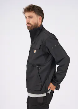 Carhartt Super Dux Relaxed Fit Lightweight Mock Neck Jacket miniatuur
