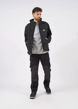 Carhartt Super Dux Relaxed Fit Lightweight Mock Neck Jacket miniatuur