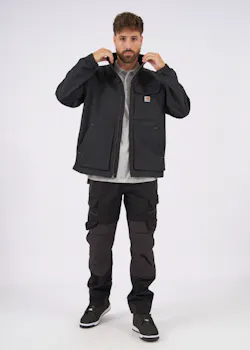 Carhartt Super Dux Relaxed Fit Lightweight Mock Neck Jacket miniatuur