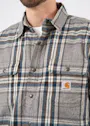 Carhartt TJ4452 105430 M Sherpa-Lined Shirt Jac Flannel Relaxed Fit miniatuur