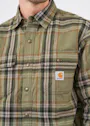 Carhartt TJ4452 105430 M Sherpa-Lined Shirt Jac Flannel Relaxed Fit miniatuur
