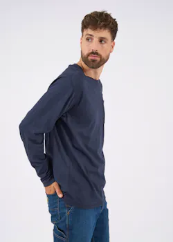 Carhartt TK4617 M T-shirt Long-Sleeve Pocket Force Midweight Relaxed Fit miniatuur