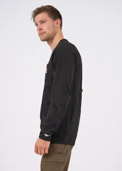 Carhartt TK4617 M T-shirt Long-Sleeve Pocket Force Midweight Relaxed Fit miniatuur