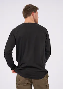 Carhartt TK4617 M T-shirt Long-Sleeve Pocket Force Midweight Relaxed Fit miniatuur