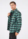 Carhartt 105432 M Plaid Shirt Flannel Long-Sleeve Rugged Flex Relaxed Fit Stretch miniatuur