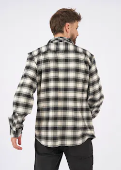Carhartt 105432 M Plaid Shirt Flannel Long-Sleeve Rugged Flex Relaxed Fit Stretch miniatuur
