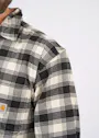 Carhartt 105432 M Plaid Shirt Flannel Long-Sleeve Rugged Flex Relaxed Fit Stretch miniatuur