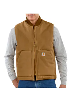 Carhartt V01 Bodywarmer Insulated Rib Collar Waterafstotend Comfort Fit