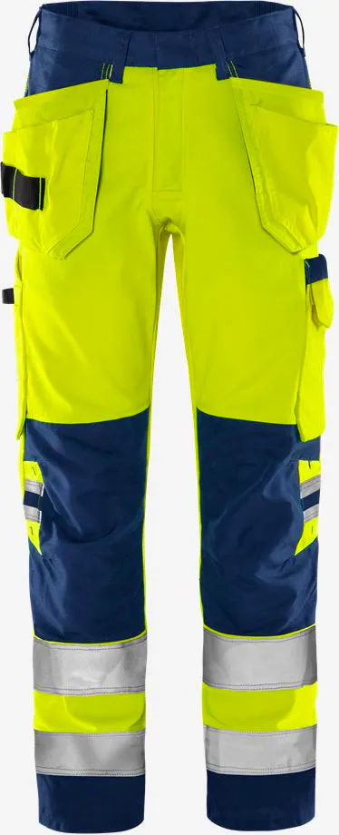 Hi-Vis Geel/Marineblauw