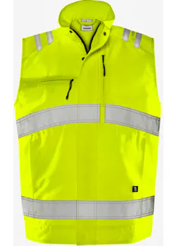 Fristads High vis Green veste classe 2 5067 GPLU thumbnail (vignette)