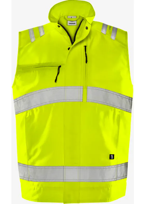 Fristads High-vis Green Weste Klasse 2 5067 GPLU