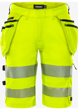 Fristads High vis stretch damesshorts klasse 1 2667 GSTP