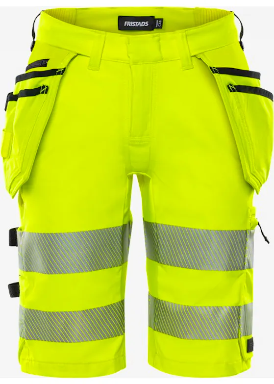 Fristads High vis stretch damesshorts klasse 1 2667 GSTP