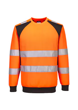 Portwest WX2 Sweatshirt CD805 Eco Hi-Vis Reflecterend UV-bescherming
