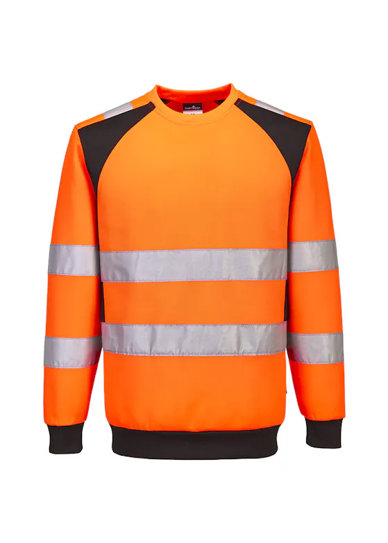 Portwest WX2 Sweatshirt CD805 Eco Hi-Vis Reflecterend UV-bescherming