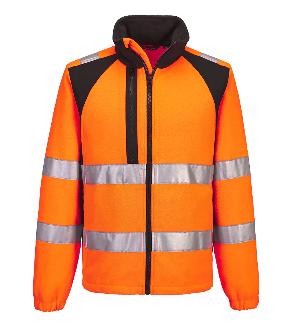 Hohe Sichtbarkeit Orange/Schwarz
