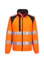 Portwest WX2 CD807 Fleecejack Eco Hi-Vis Verwarmd UV-bescherming Vorschaubild