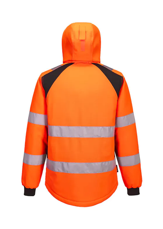 Portwest WX2 Softshelljack CD809 Hi-Vis Gevoerd 2 (L) UV-bescherming Reflecterend
