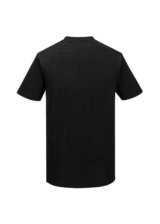 Portwest WX2 T-Shirt CD811 S/S Lightweight Cotton Regular Fit