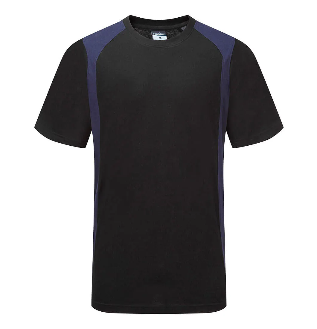 Schwarz/Marineblau