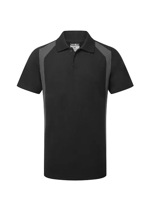 Portwest WX2 Poloshirt CD812 Korte Mouw Slim Fit