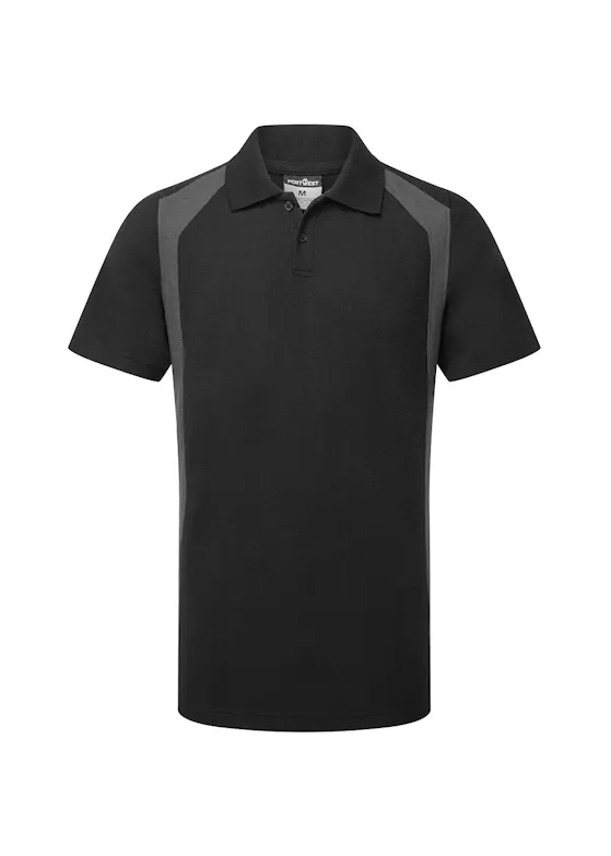 Portwest WX2 Poloshirt CD812 Korte Mouw Slim Fit