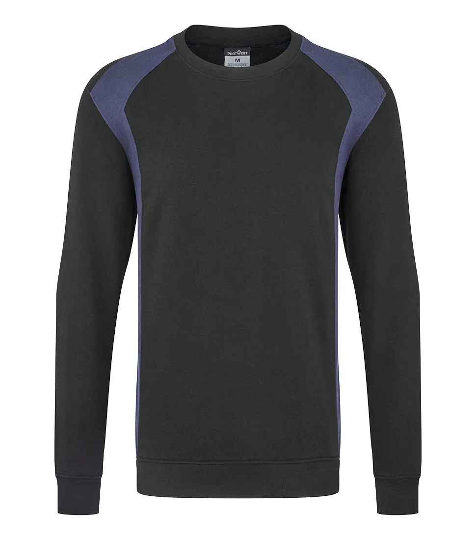 Schwarz/Marineblau