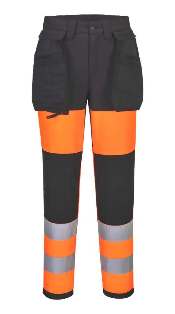 Hohe Sichtbarkeit Orange/Schwarz