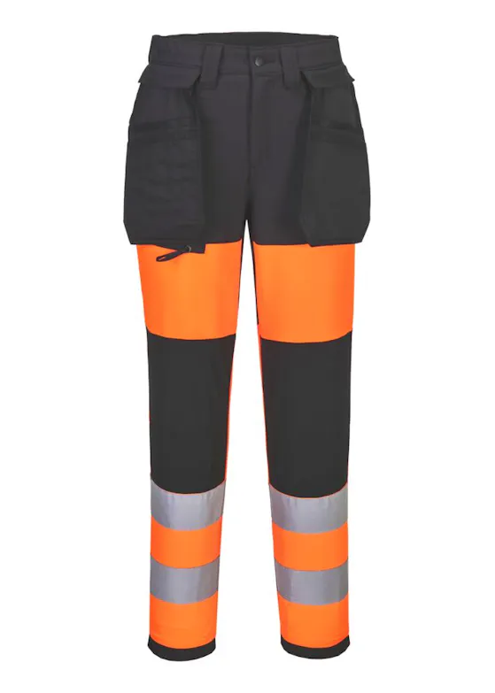 Portwest WX2 Broek CD847 Eco Hi-Vis klasse 1 Stretch Dames