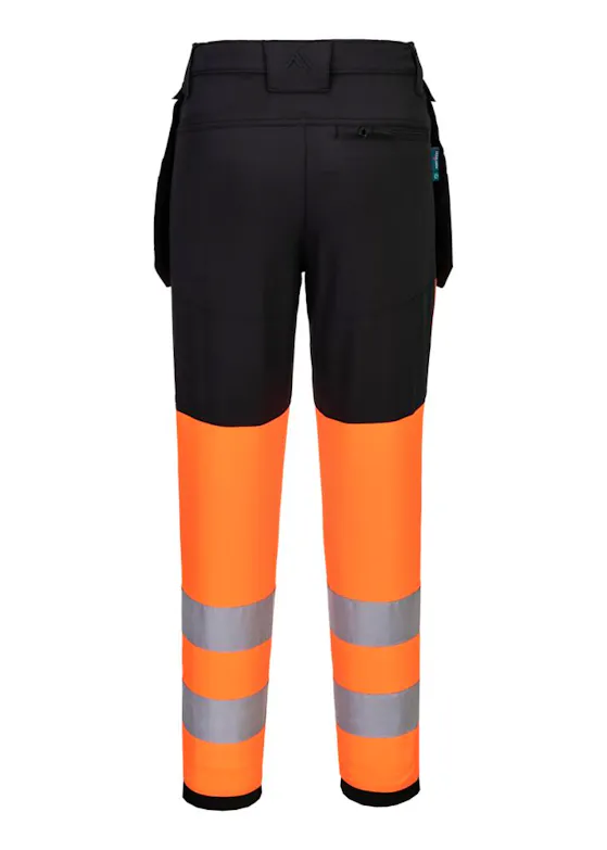 Portwest WX2 Broek CD847 Eco Hi-Vis klasse 1 Stretch Dames