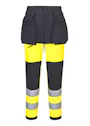Portwest WX2 Broek CD847 Eco Hi-Vis klasse 1 Stretch Dames miniatuur