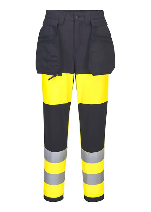 Portwest WX2 Broek CD847 Eco Hi-Vis klasse 1 Stretch Dames