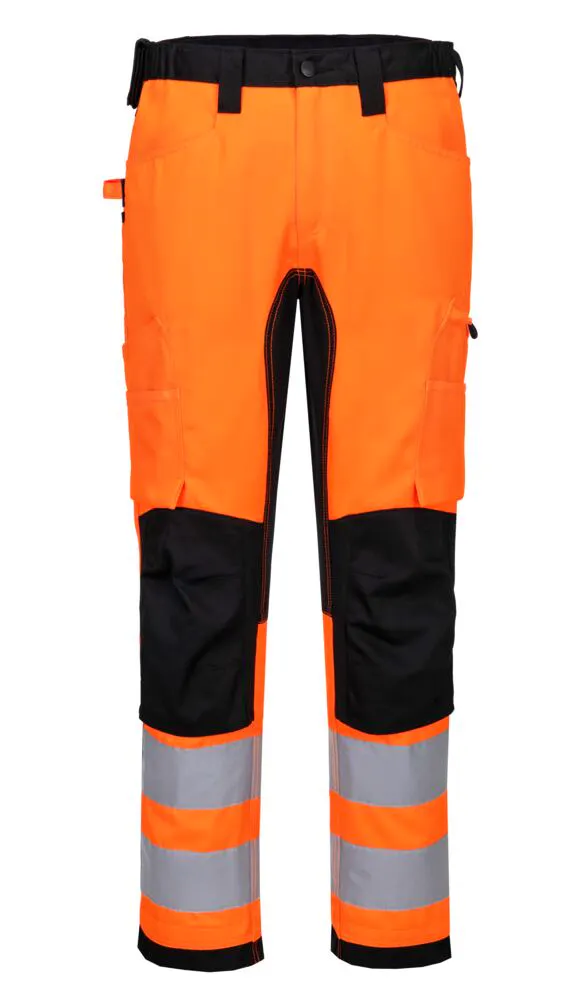 Hohe Sichtbarkeit Orange/Schwarz