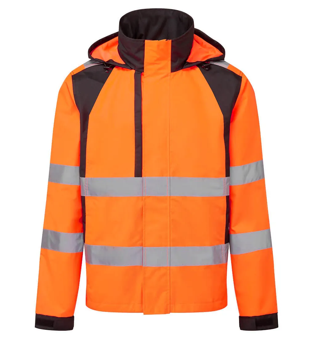 Hohe Sichtbarkeit Orange/Schwarz