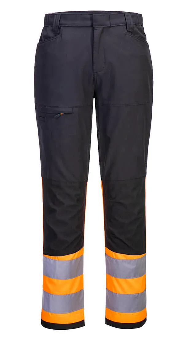 Hohe Sichtbarkeit Orange/Schwarz