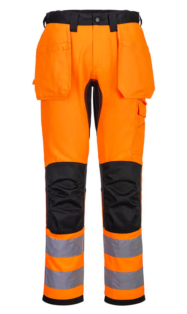 Hohe Sichtbarkeit Orange/Schwarz