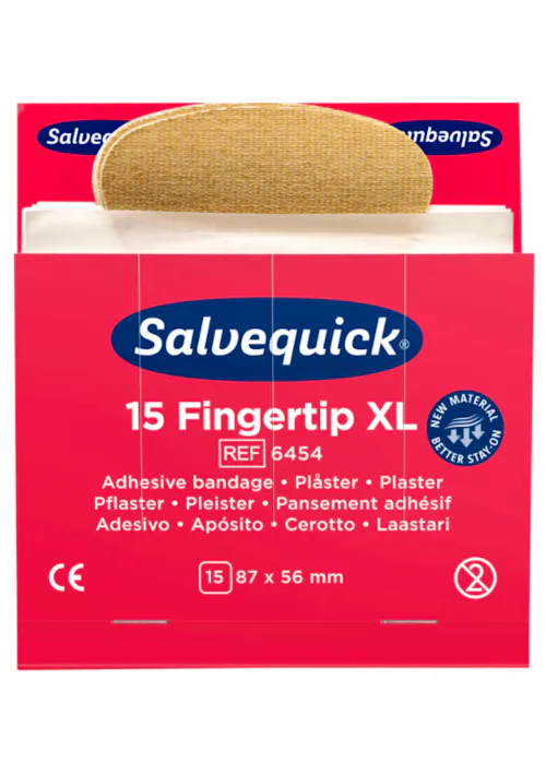 Cederroth Salvequick Extra Grote Vingertoppleisters (9669762)