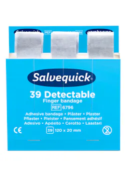 Cederroth Salvequick Blue Detectable Vingerverband (15340528)