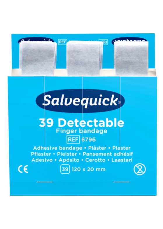 Cederroth Salvequick Blue Detectable-Fingerverband (15340528)