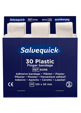 Cederroth Salvequick Kunststoff-Fingerverband, 30 Stück (13223758)